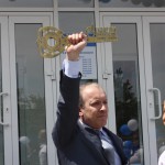 Открытие базы филиала ОАО «Газпром газораспределение» в Астраханской области 19 мая 14г.