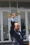 Открытие базы филиала ОАО «Газпром газораспределение» в  Астраханской области 19 мая 14г.