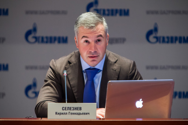 Гендиректор Компании «Газпром межрегионгаз» Кирилл Селезнев